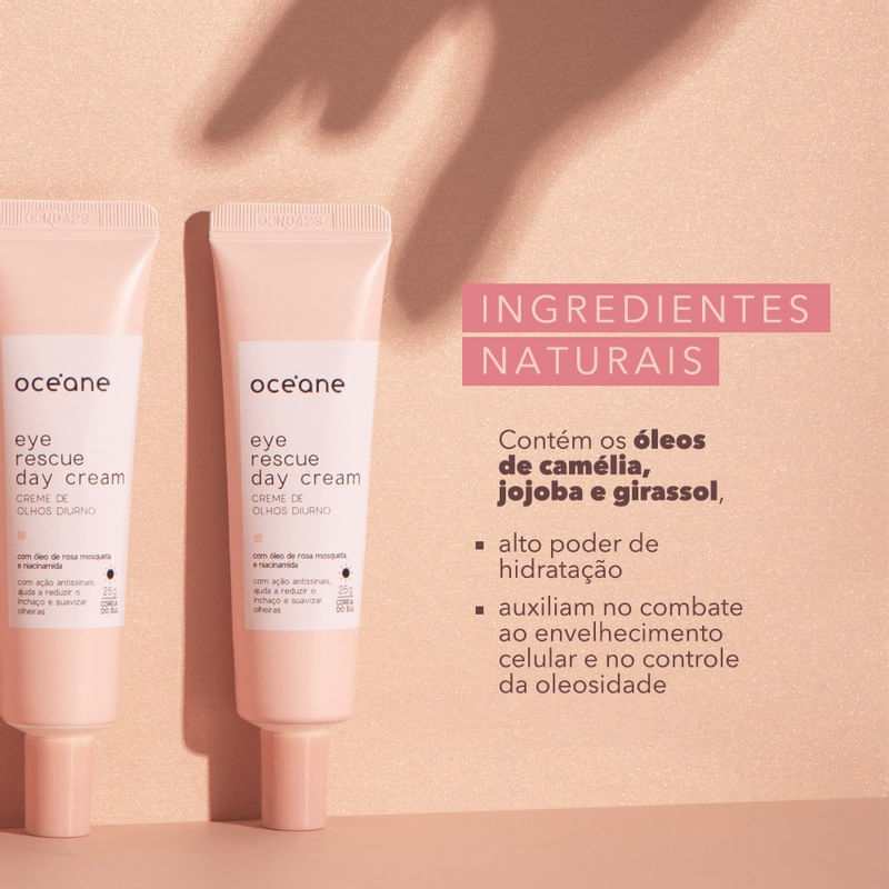 Detalhes do Creme Antissinais Diurno para Área Dos Olhos - Eye Rescue Day Cream 25g