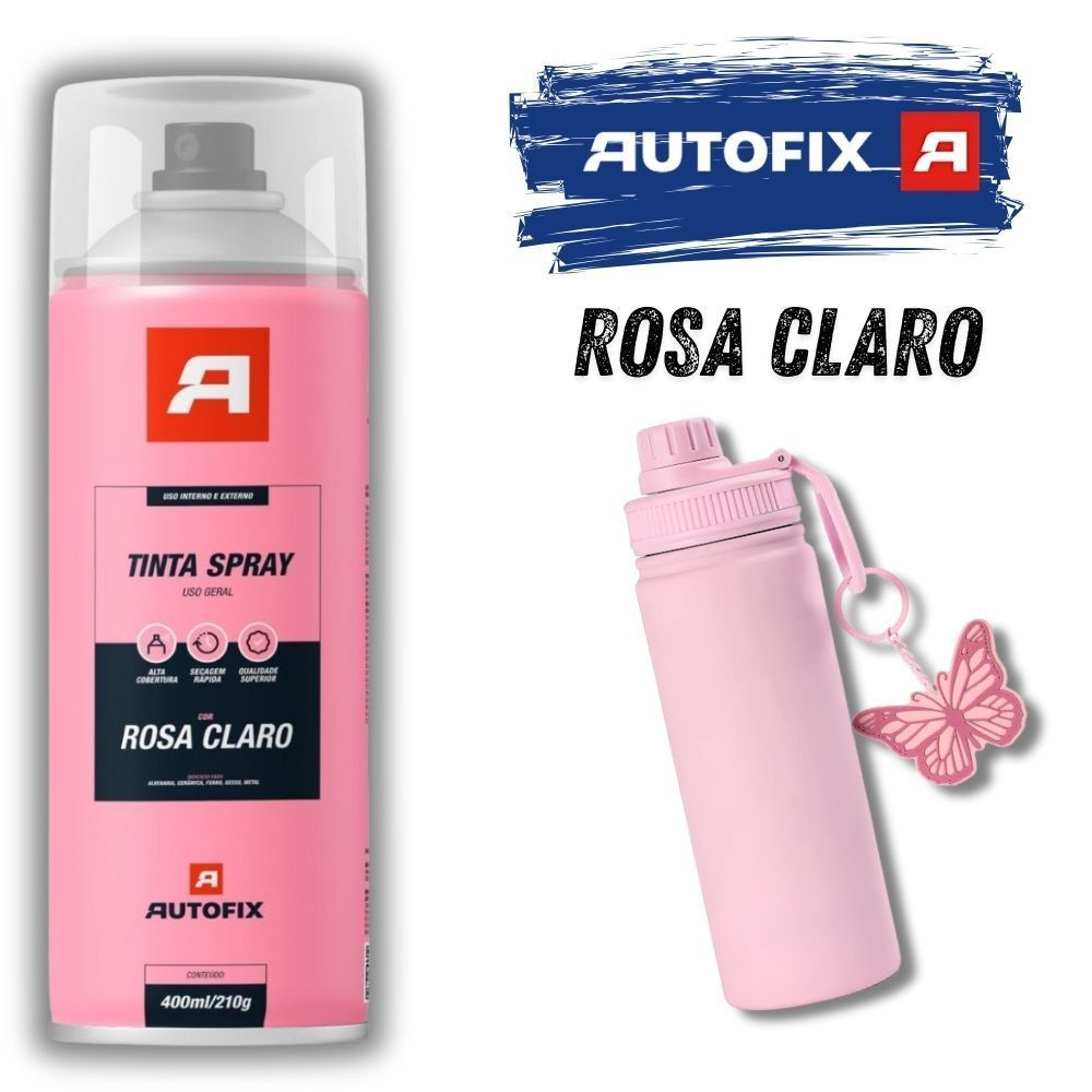 Tinta Spray Rosa  Salmão Uso Geral  400ml – Qualidade Genial incrivelmente qualificado