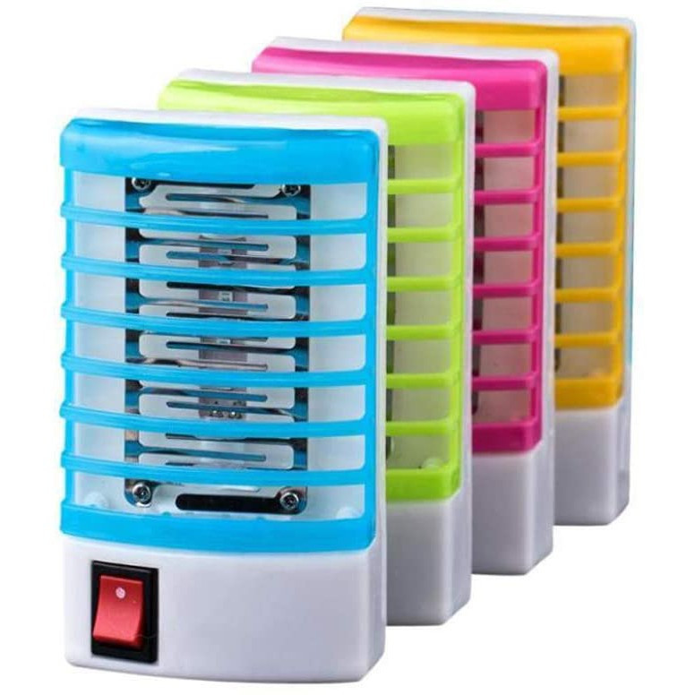 Repelente Eletrônico Luminária Mata Mosquitos Insetos Pernilongos Armadilha Lâmpada Bivolt De Tomada