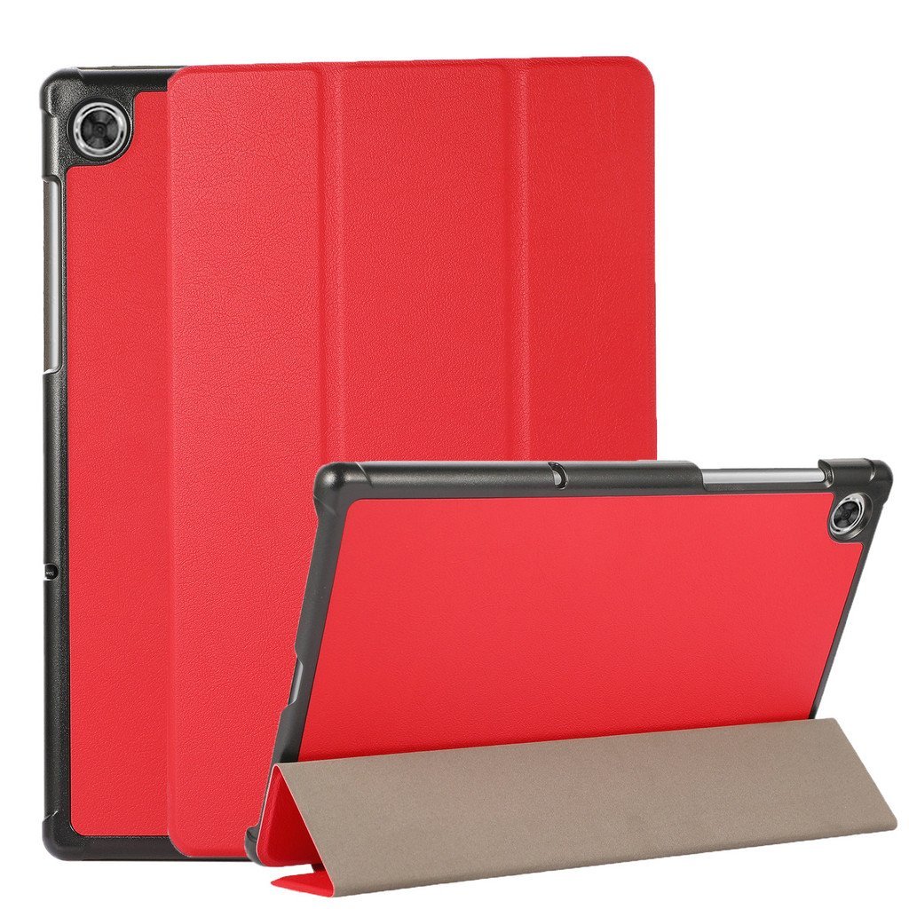 Adequado para Lenovo Tab M10 HD (2ª Geração) TB-X306X Capa Protetora Tri-fold Caster para Tablet