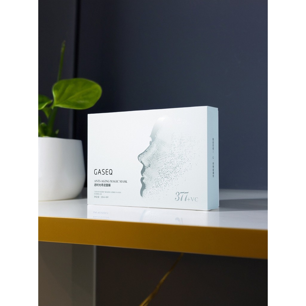 377vc Aloe Vera Peônia Luz Fruta Alcaçuz Gesangquan Anti-Time Miracle Máscara Patch Hidratante Oficial Genuíno Feminino