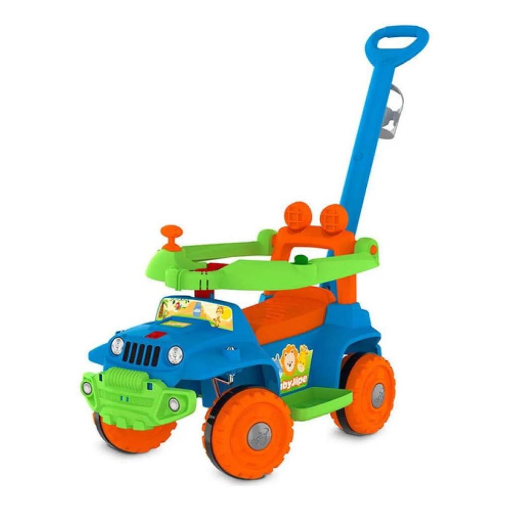 Babyjipe Passeio E Andador 360 Azul - Bandeirante Azul Azul