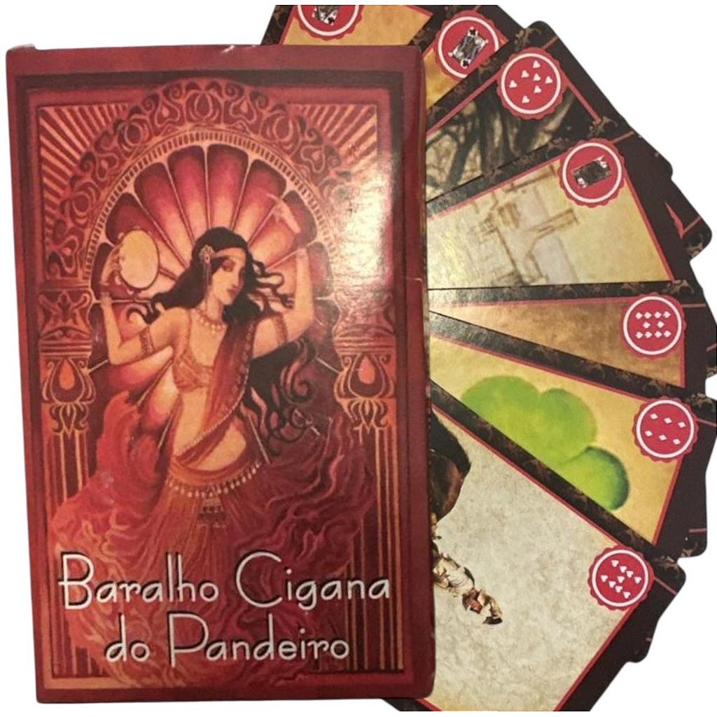 Baralho Cigana do Pandeiro 36 Cartas | Autoconhecimento | Orientação | Energia Espiritual