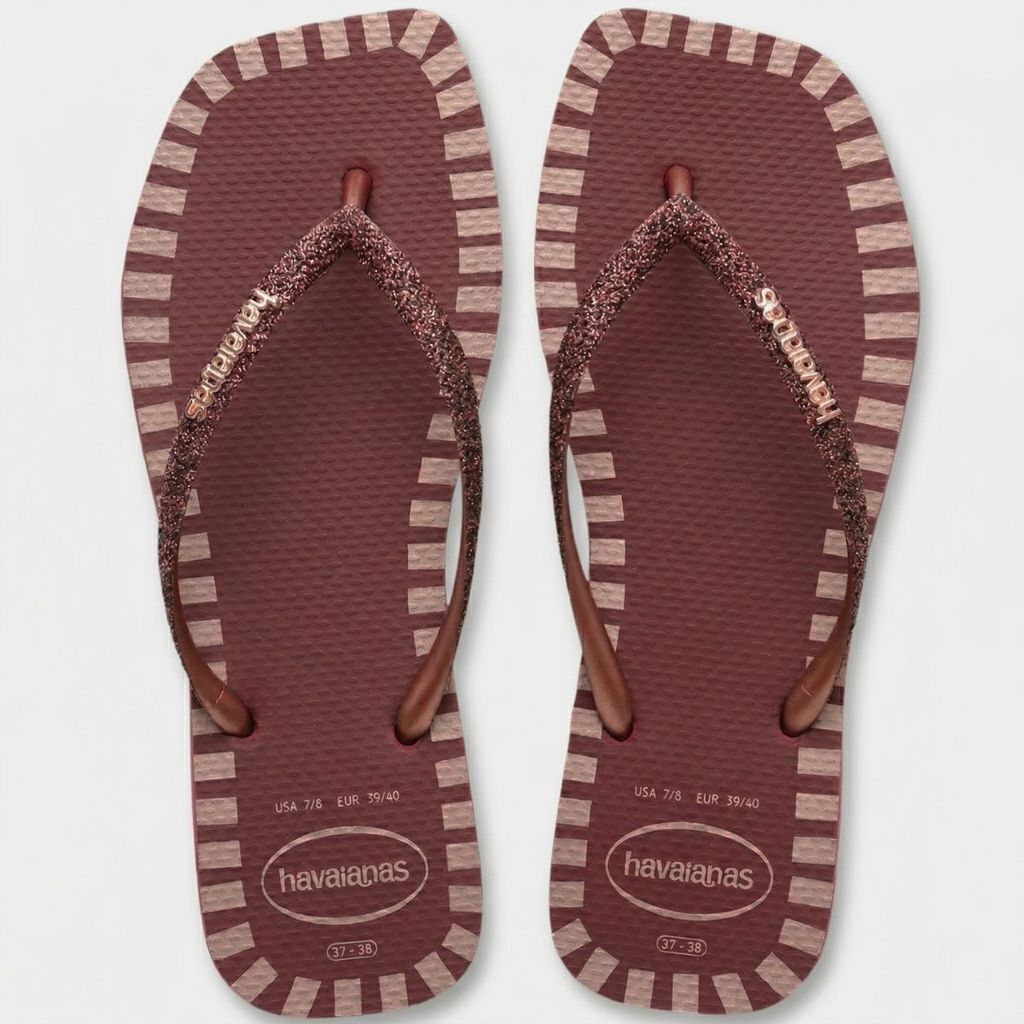 Chinelo Havaianas Slim Glitter Contour Feminino