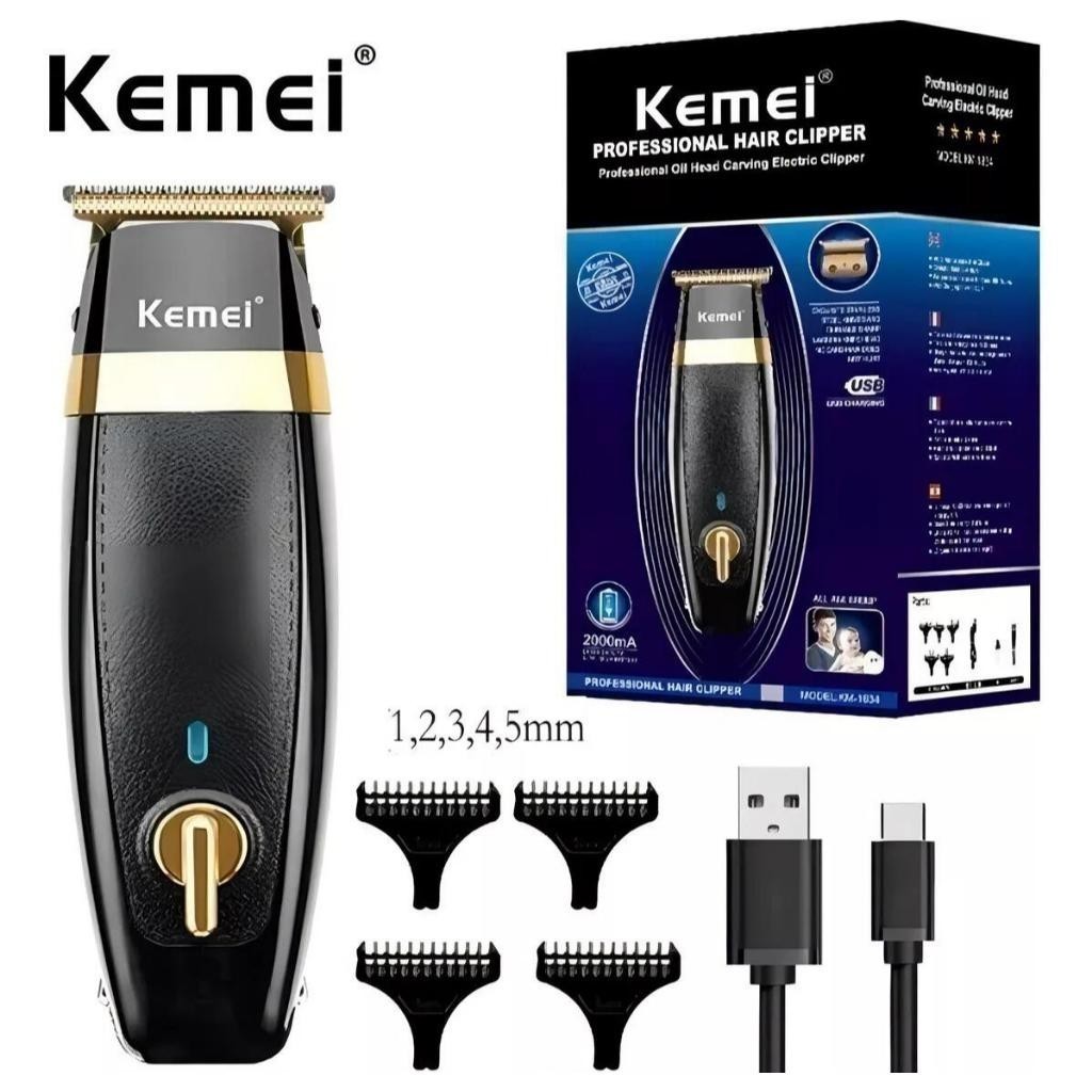 Top Maquina de barbear  Kimei KM-1834 Profissional VARIEDADES