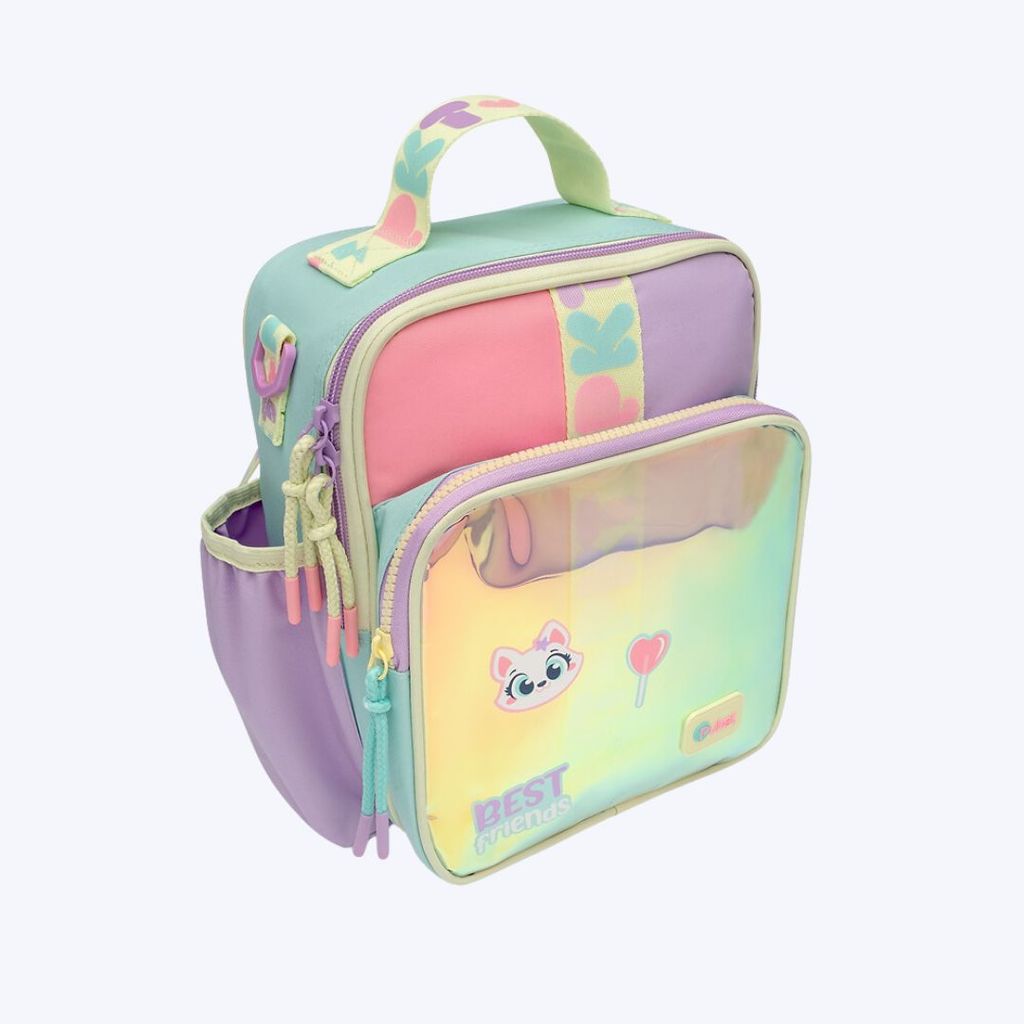 Lancheira Térmica Color Block Menina Puket 050403849