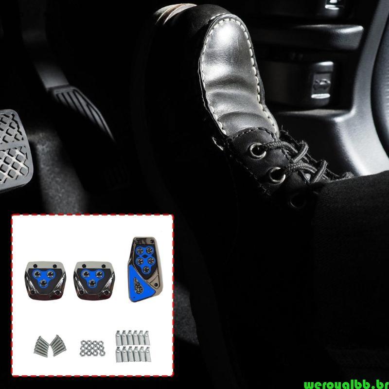 weroyalbb Acessórios Automotivos Freio Embreagem Acelerador Pedal Conjunto Transmissão Manual Peda