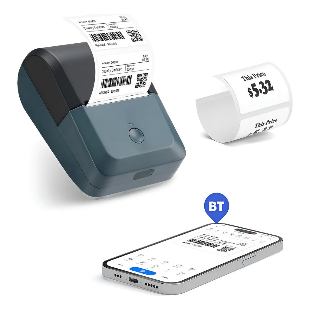 Impressora Multifuncional Térmica Genérica USB Wi-fi Azul-escuro