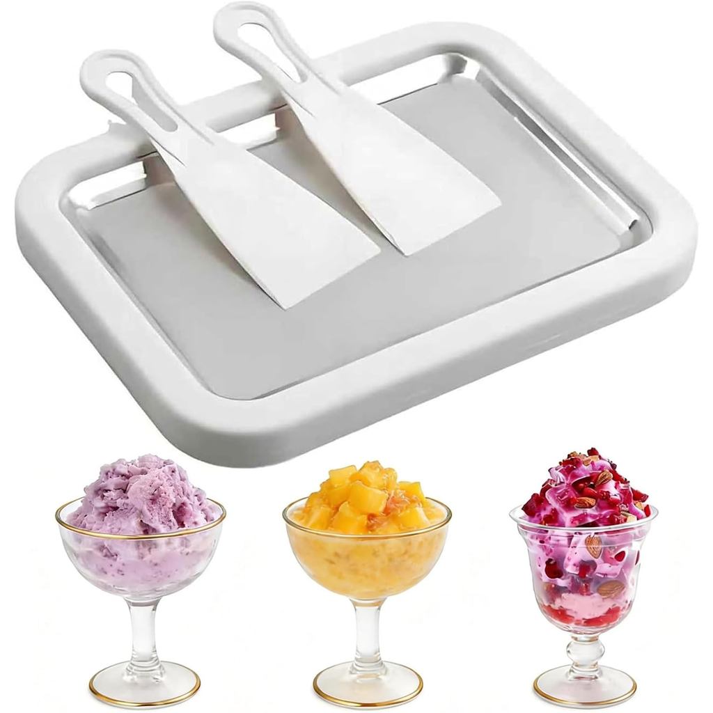 Sorveteira Enrolada , Nova Máquina De Sorvete Caseira , Instantânea , Bandeja Para Atividades Familiares Divertidas DIY