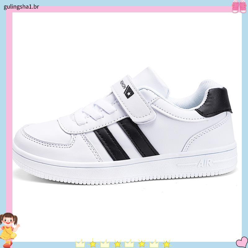 tênis infantil masculino kit tênis infantil masculino Sapatos brancos para meninos ABC XZPQ, tênis brancos para menina