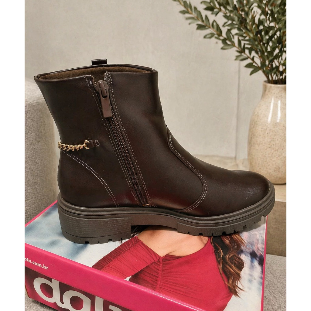 Detalhes do Bota Dakota de Cano Curto Feminina D2421