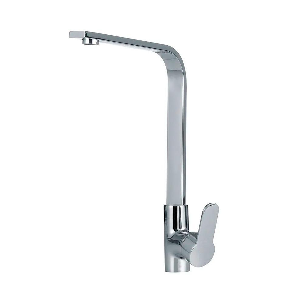 Torneira Para Cozinha Gourmet Misturador Monocomando Tapajós Pingoo - Prata