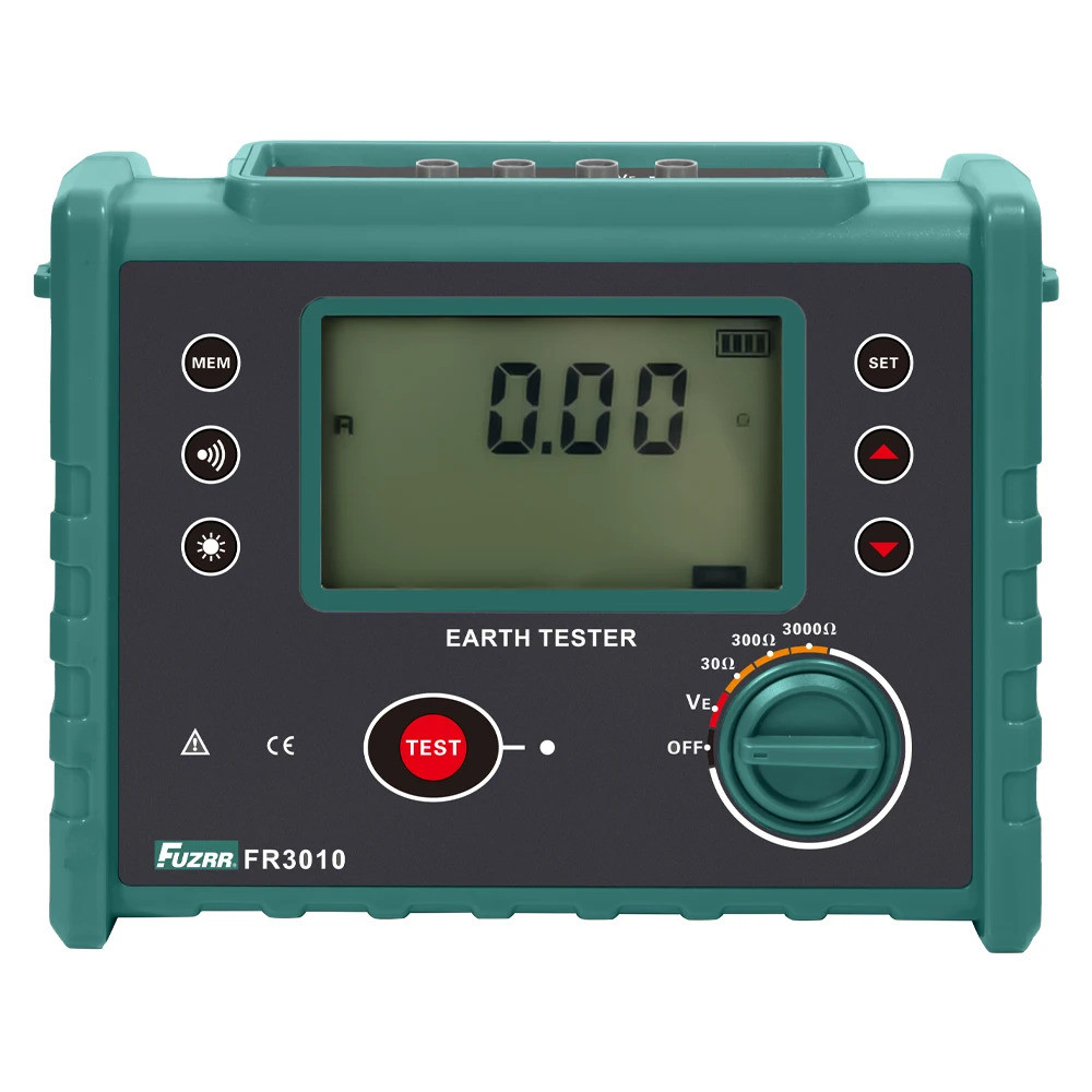 Testador Elétrico FR3010 De Alta Qualidade , De Resistência De Aterramento , Medidor De Teste À Terra