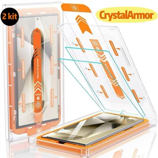 CrystalArmor 2 Pcs Vidro Temperado Para Samsung Galaxy S26Ultra/S26/S25/S24/S23/S22/Plus/ Ultra 4G 5G HD Película Prote em Oferta na Shopee