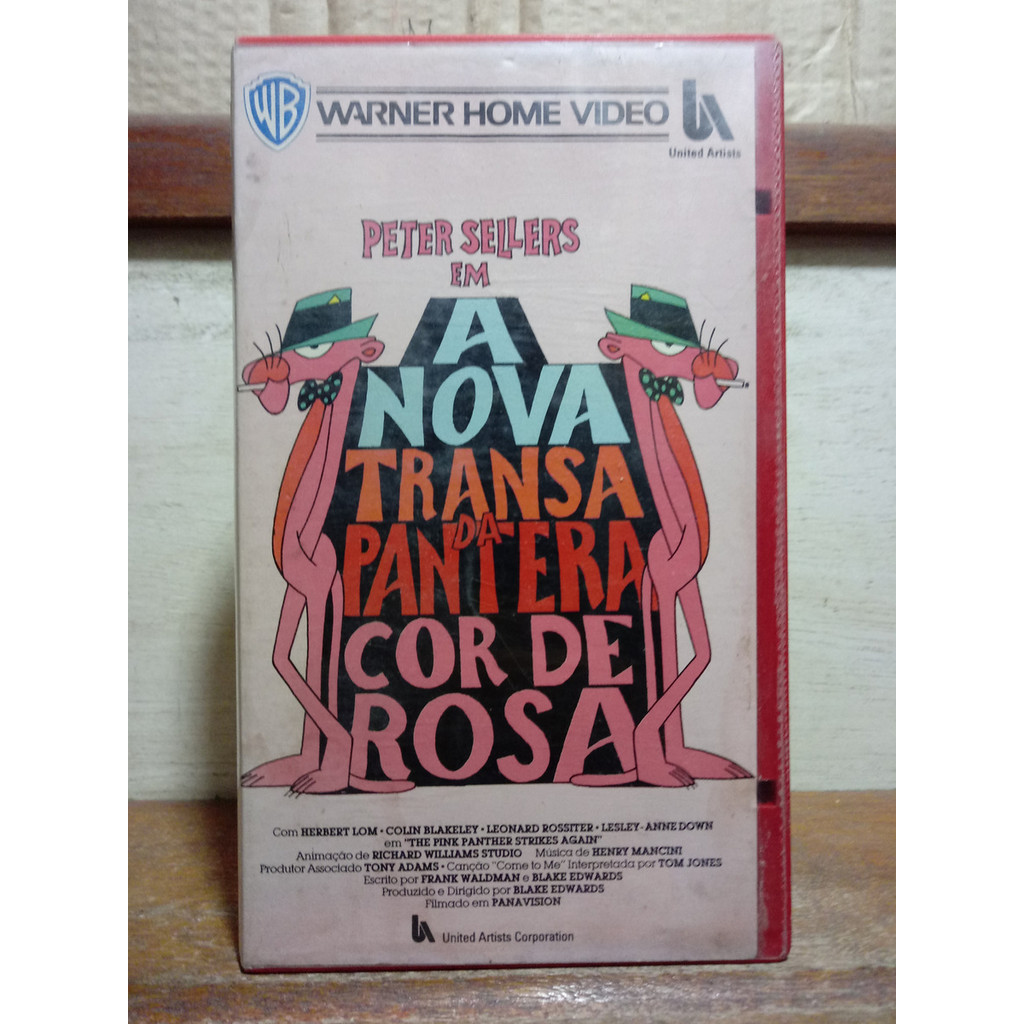 Vhs A Nova Transa Da Pantera Cor De Rosa - Herbert Lom