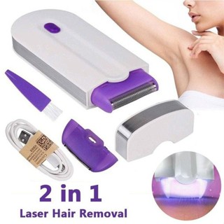 Depilador Removedor De Pêlos Faciais E Corporais Sem Fio Recarregável em Oferta na Shopee