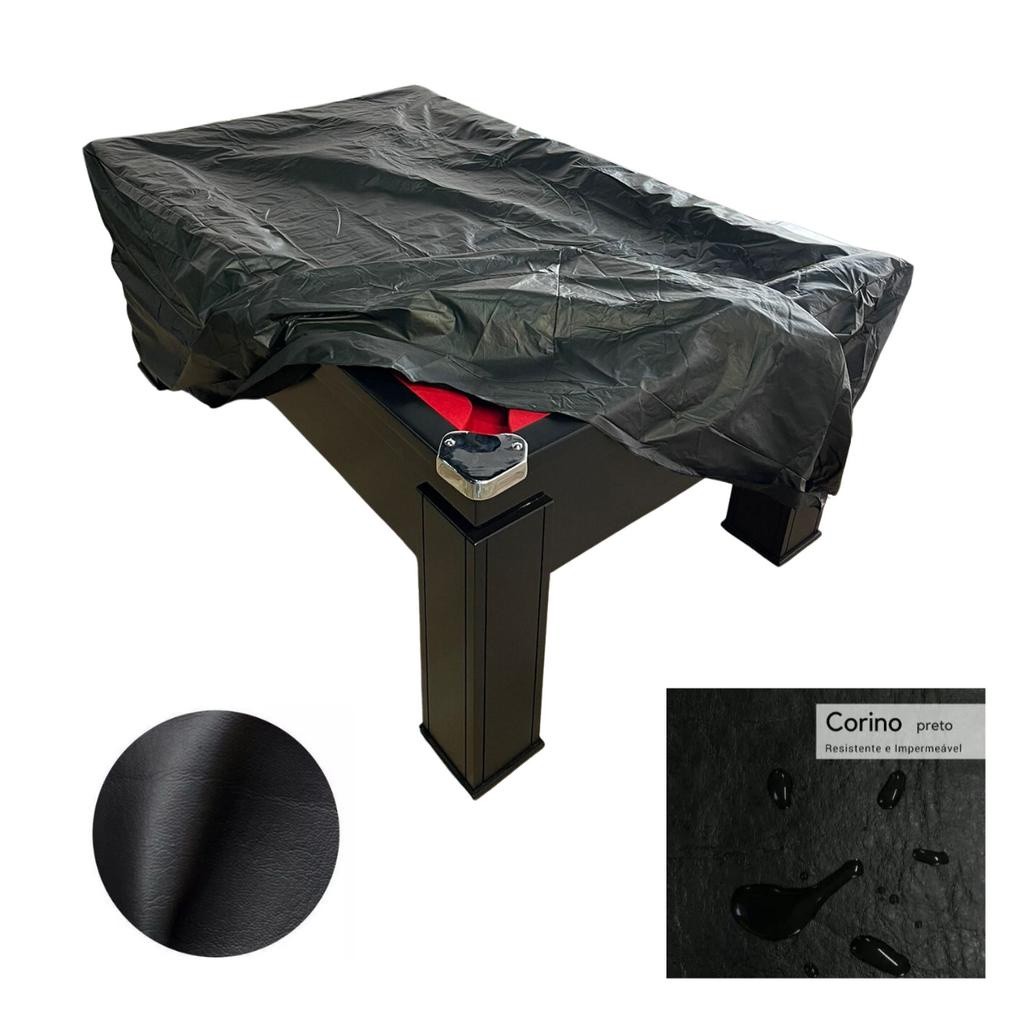 Capa P/ Proteção De Mesa De Sinuca 1.90m X 1.20 Longa Corino