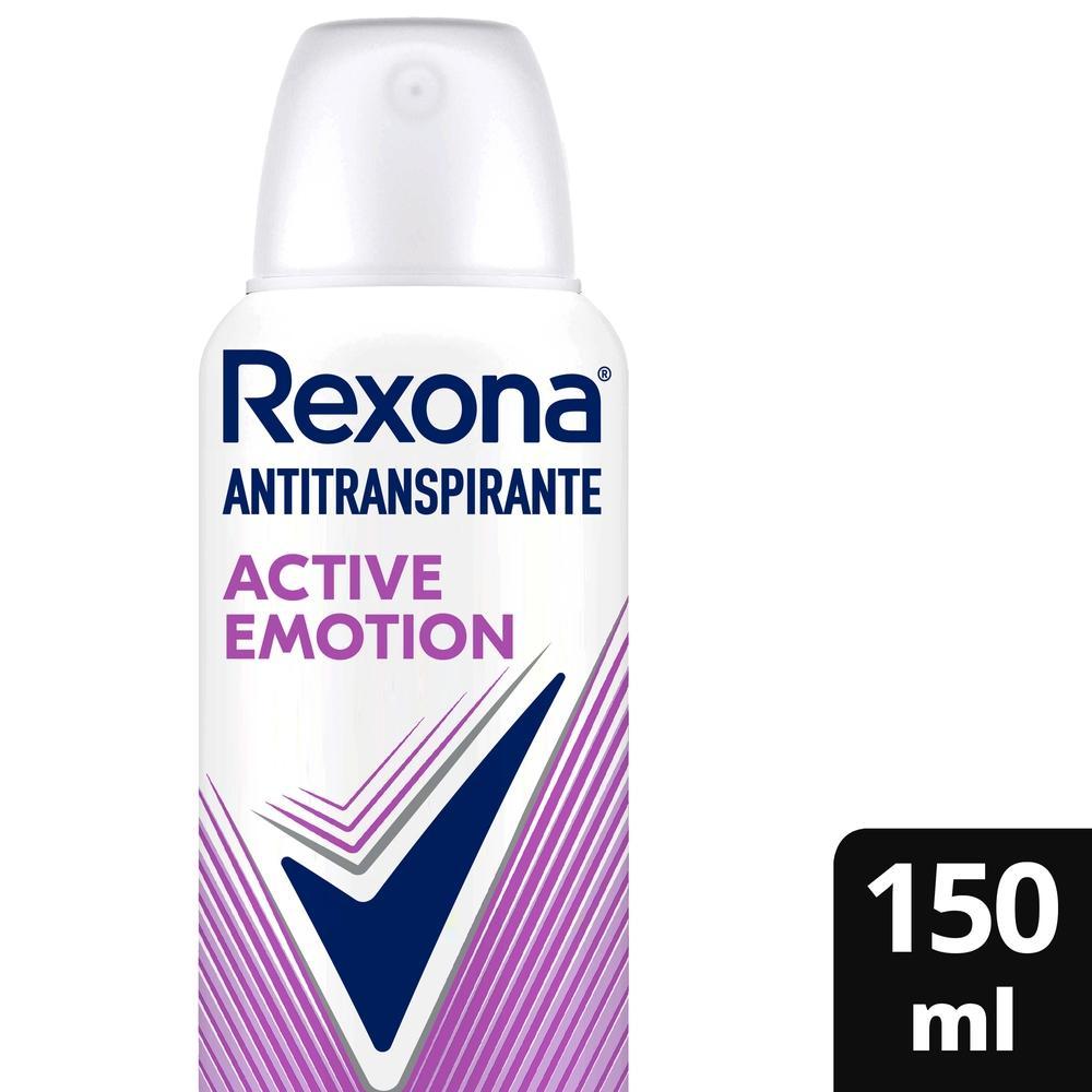 Desodorante Antitranspirante Rexona Feminino Active Emotion 150ml