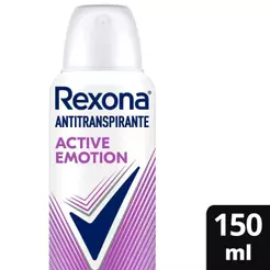 Desodorante Antitranspirante Rexona Feminino Active Emotion 150ml