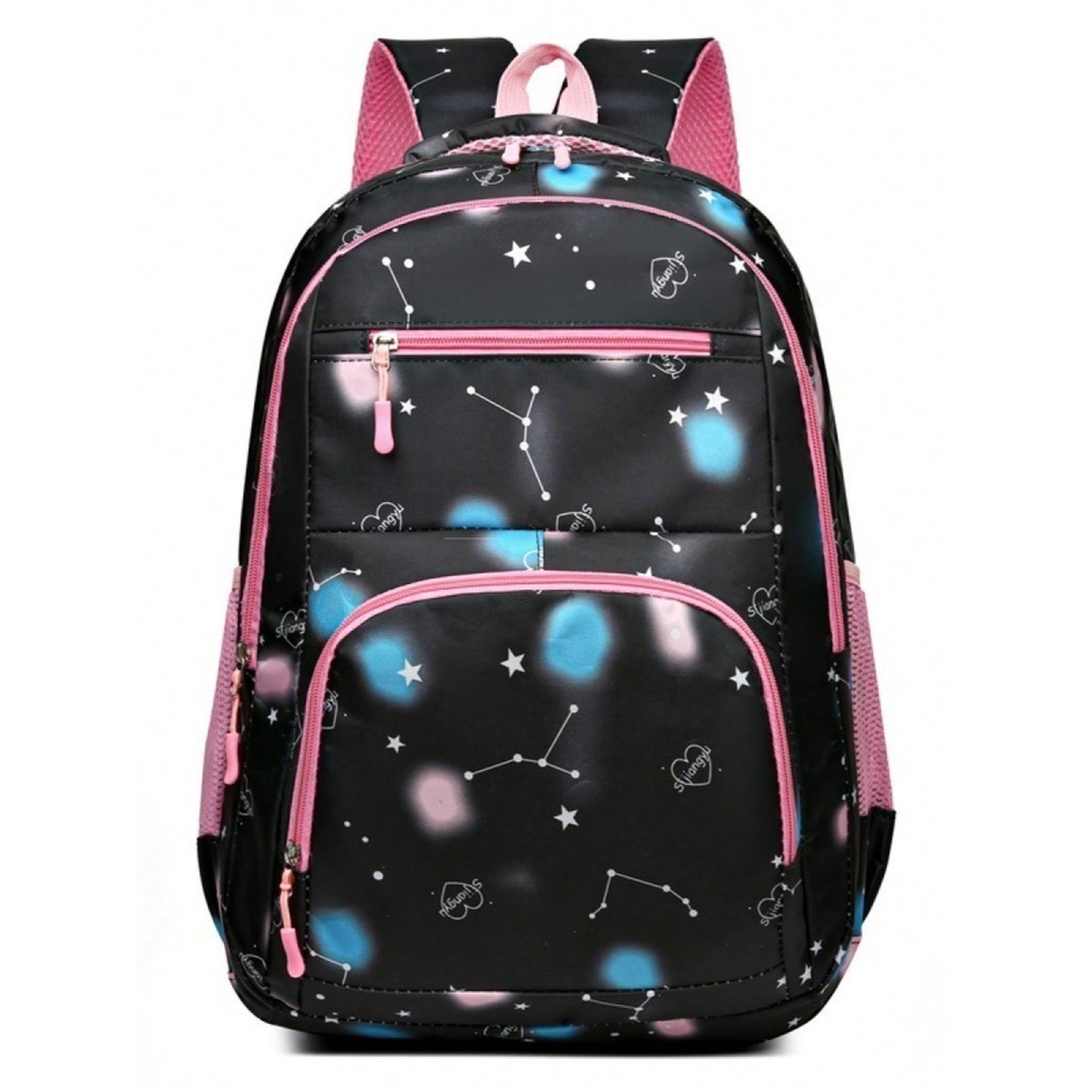 Bolsa Mochila Escolar Feminina Grande Juvenil Adolescente Estampada Alto Qualidade