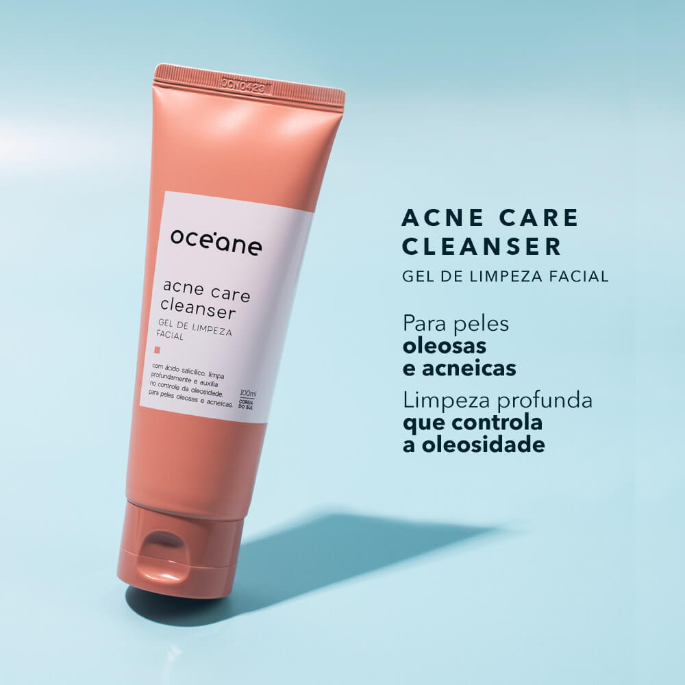 Detalhes do Gel de Limpeza Facial com Ácido Salicílico – Acne Care Cleanser 100ml