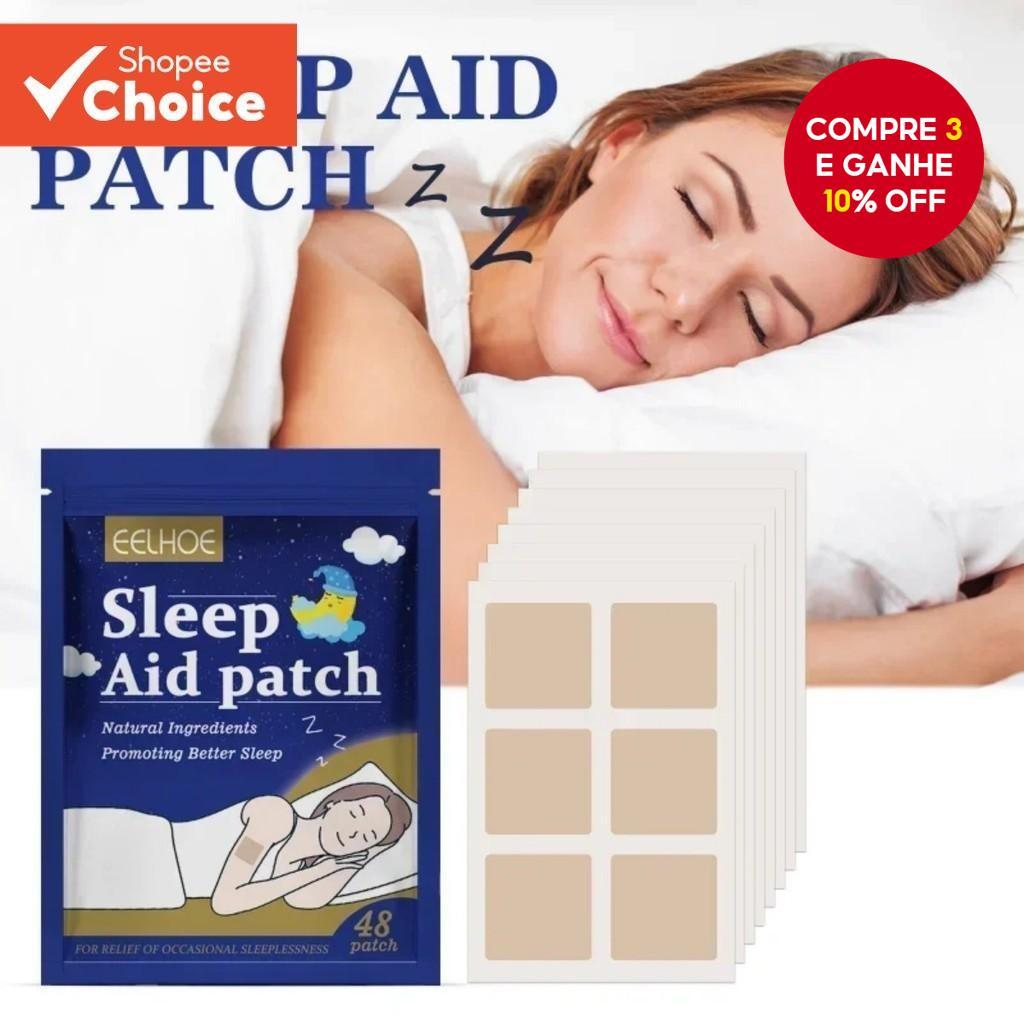 Imagem 48 Peças De Adesivo Para Dormir Profundo , Puro E Natural , Eliminação De Insônia , Fácil De Usar Confortável