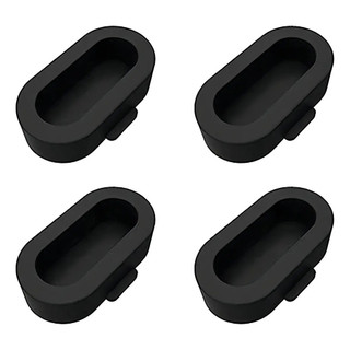 Kit 4 Plugues Protetor Garmin Fenix 8 7 6 5 Forerunner Preto