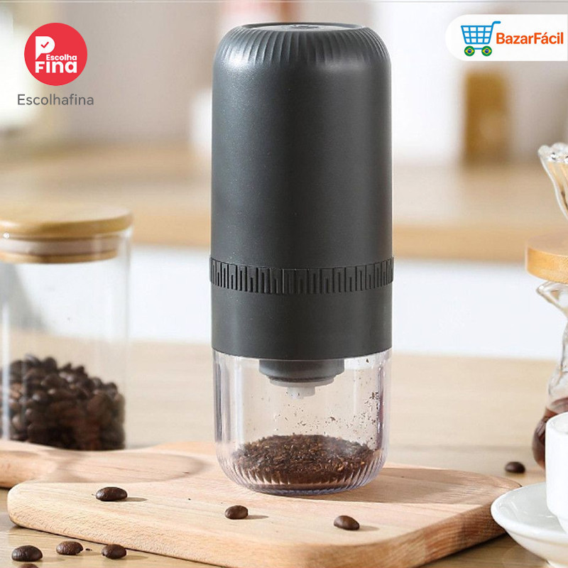 Moedor de Grãos de Café Elétrico 110V 220V com Capacidade de 200 Gramas