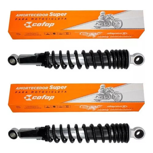 Par Amortecedor COFAP HONDA CG 150 160 FAN TITAN START KS ES ESD JOB CARGO em Oferta na Shopee
