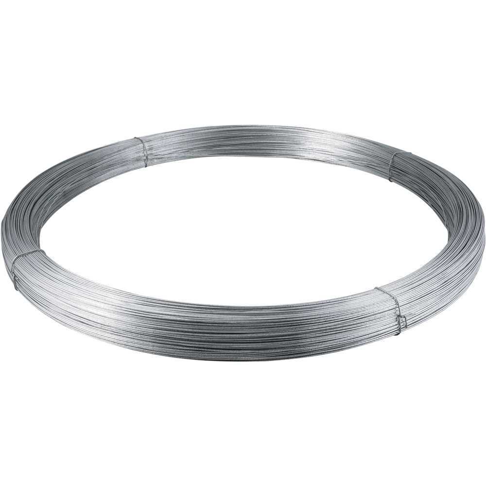Arame Para Cerca Elétrica BWG 15 1,83mm Rolo Com 1000 Metros Galvanizado Vonder