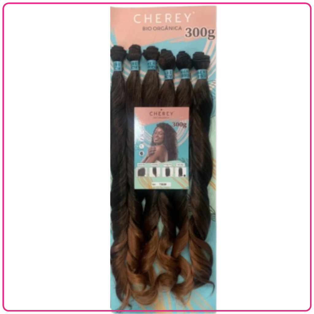 【Promo】Cabelo Bio Orgânico Liso Ondulado Perla 70cm na Tela 300g — imagem 2 de 2
