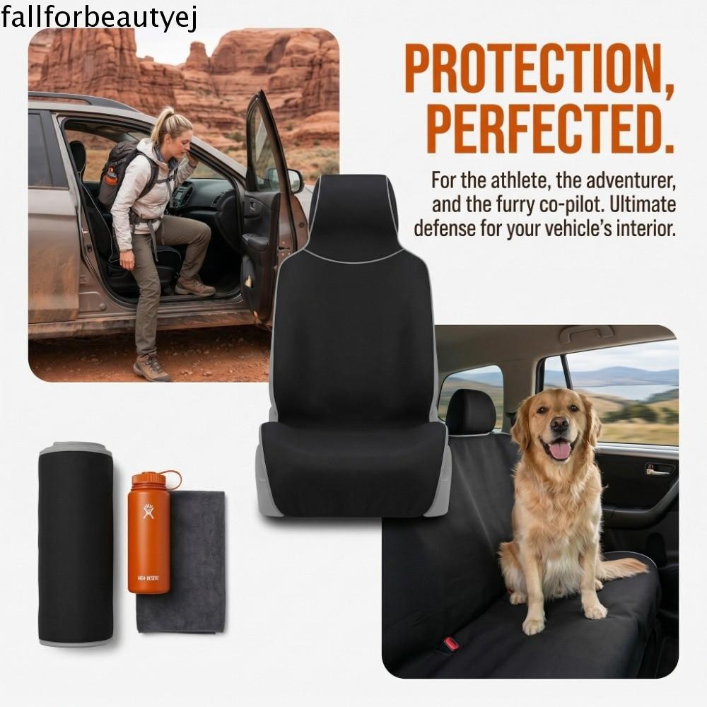 Protetor De Assento FALLFORBEAUTYEJ , Capa De Carro Lavável De Neoprene , Toalha Protetora Resistente A Manchas