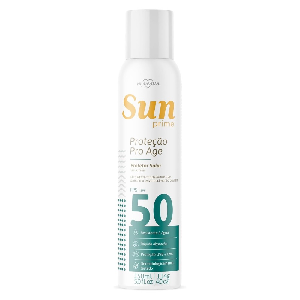 Protetor Solar FPS50 Sun Prime Spray 150ML My Health