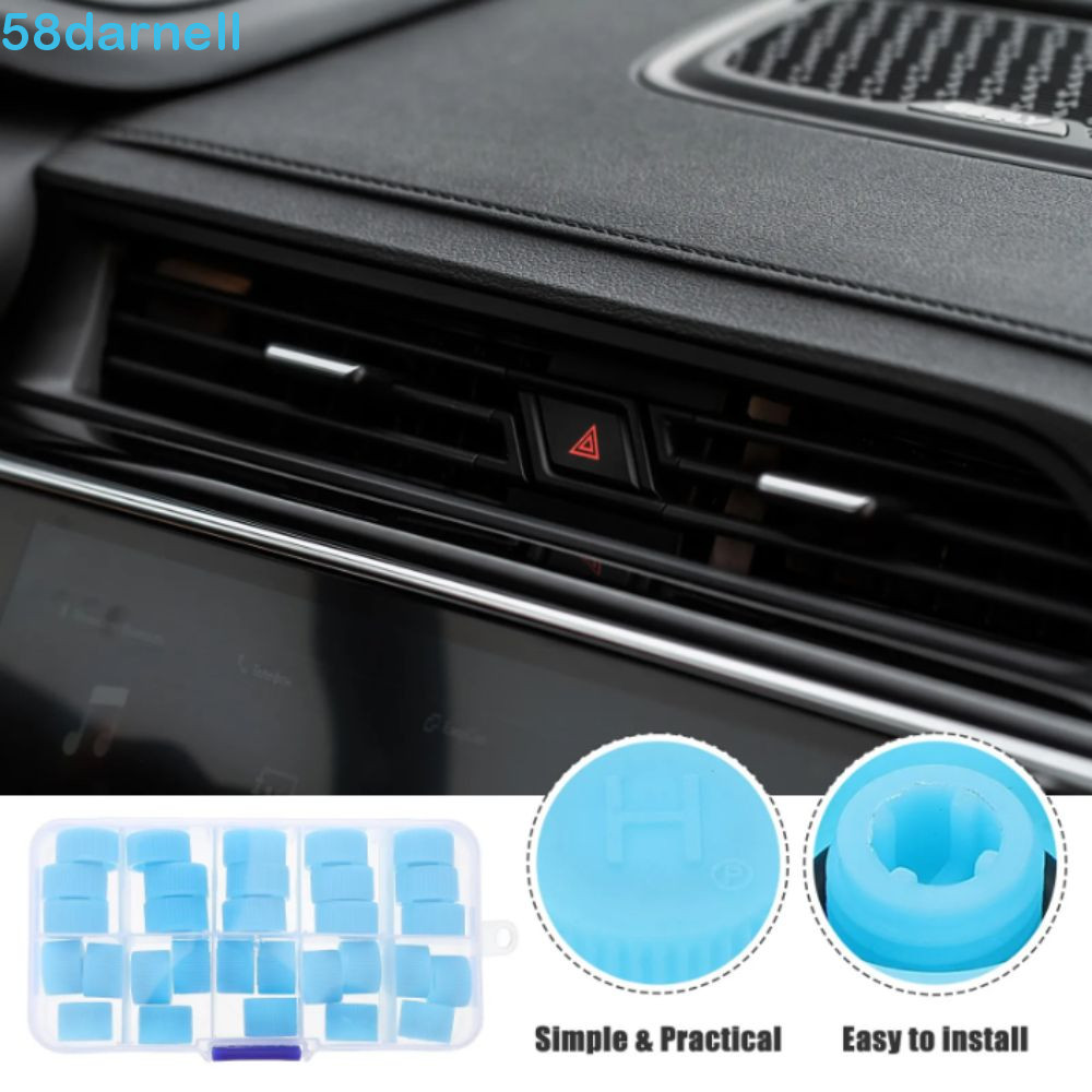 DARNELL Capa Contra Poeira , Conjunto De 30 Peças De Peça De Ar Condicionado Automotivo , Tampa De Porta Lateral Alta E 