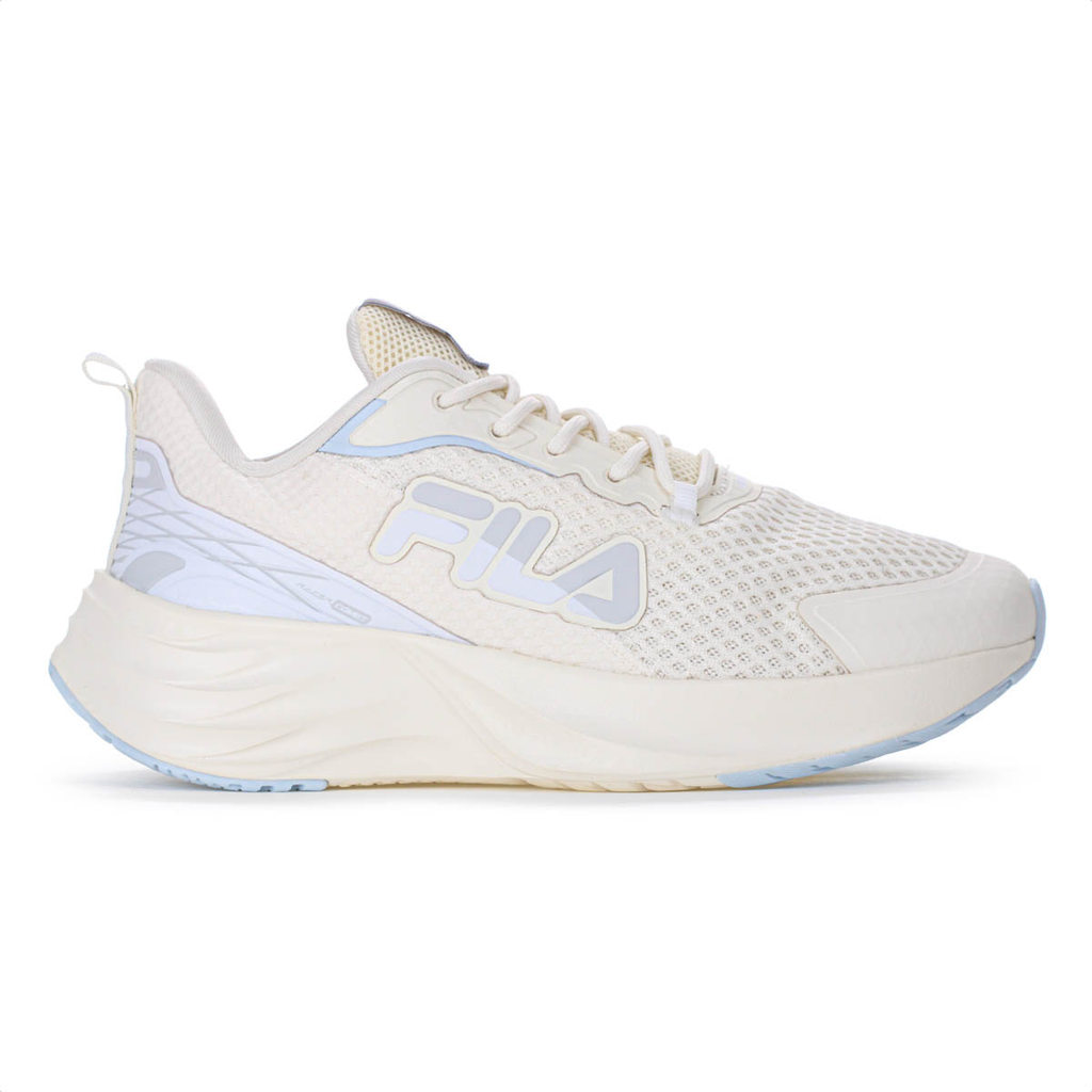 Tênis Fila Racer Comet Off White e Azul Bebe- Feminino
