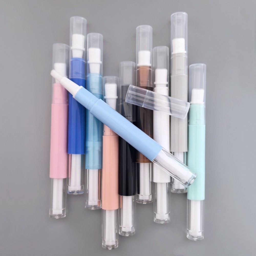 Embalagem descartável rotativa caneta vazia 3ML tubo de caneta estilo multicolorido preço único óleo nutritivo base líqu