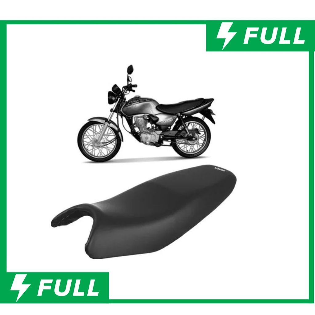 Capa para Banco Honda Titan Fan 125 (2000 a 2008) - Modelo Original SEM LOGO