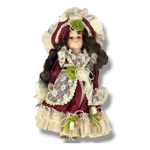 Boneca De Porcelana Antiga - Relíquia