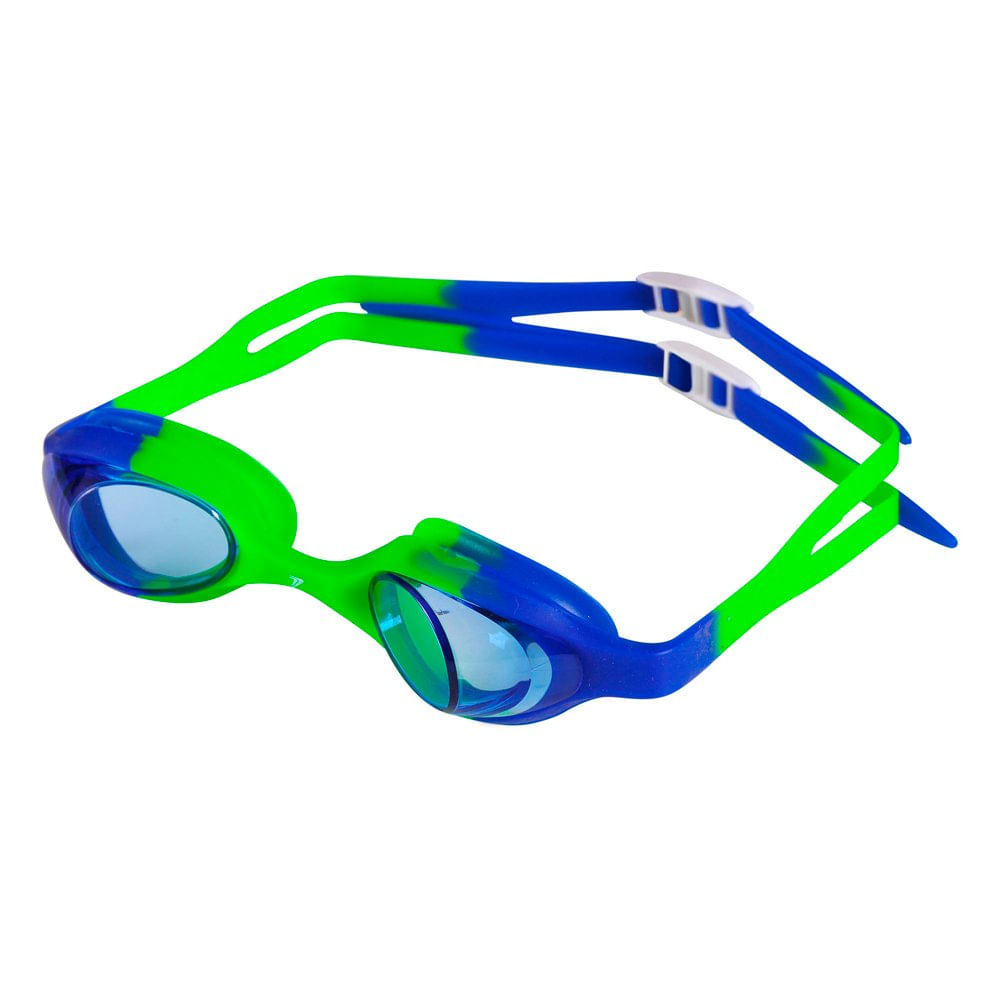 Óculos De Natação Infantil Poker Nimos Verde/Azul