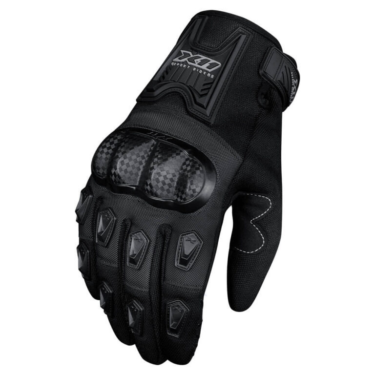 Luva Motociclista X11 Blackout 2 Masculina Proteção Touch