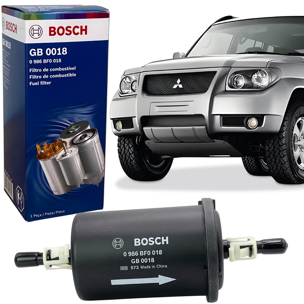 Filtro Combustível Bosch GB0018 Pajero TR4 2007 a 2009