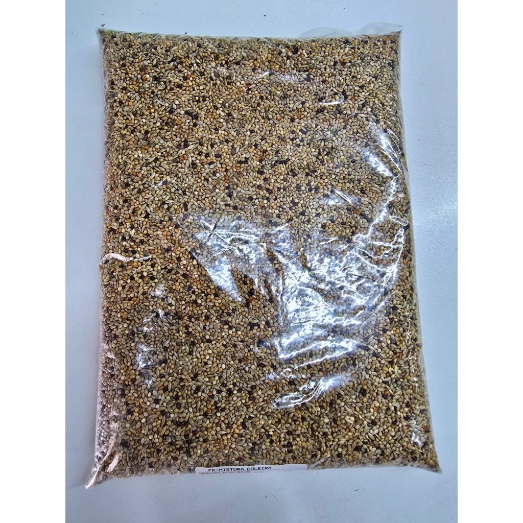 Mistura De Sementes Especial Para Coleiro 1kg