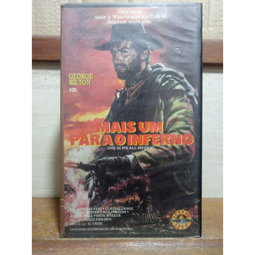 Vhs Mais Um Para O Inferno - George Hilton