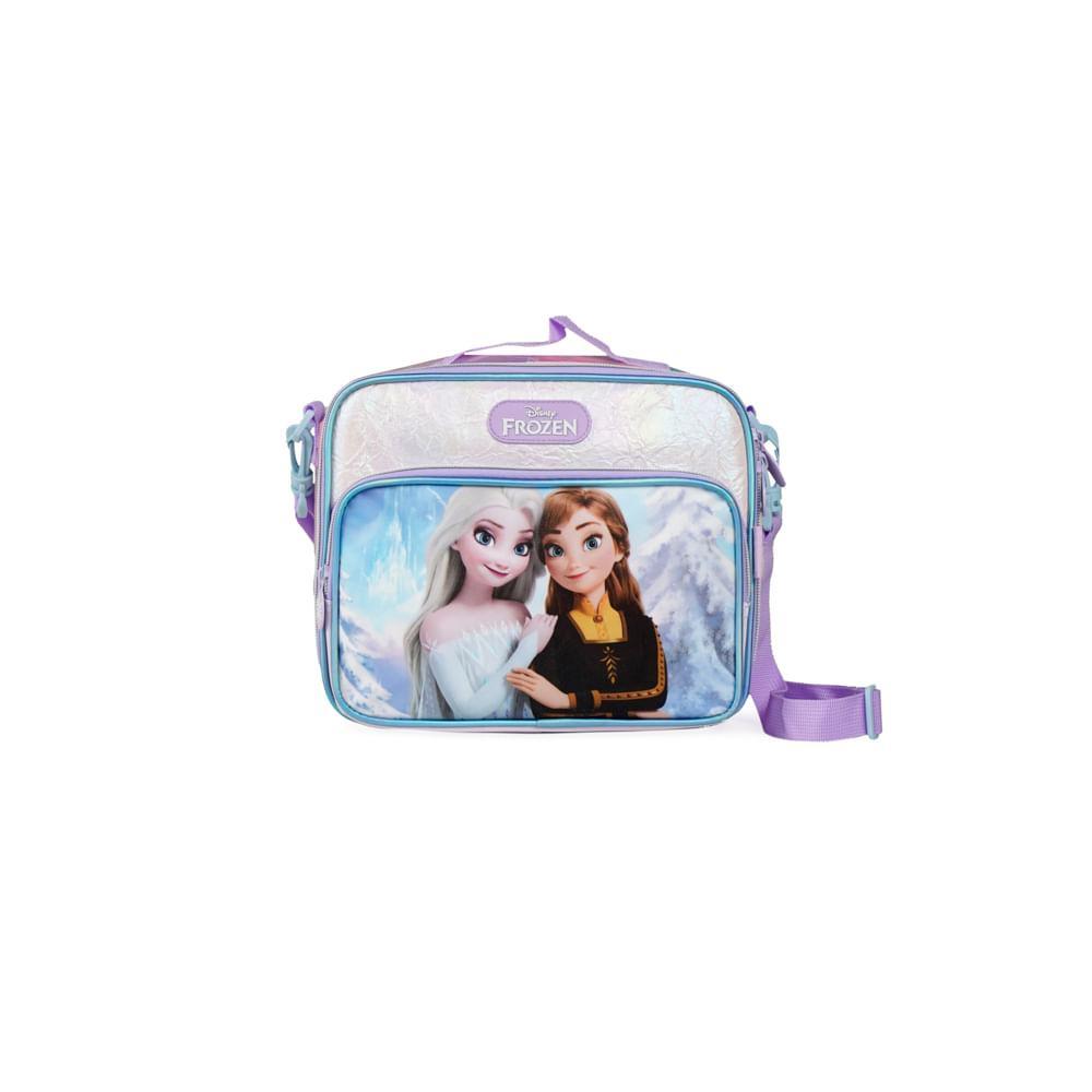 Lancheira Térmica Infantil Feminina Frozen Azul Claro em Oferta na Shopee