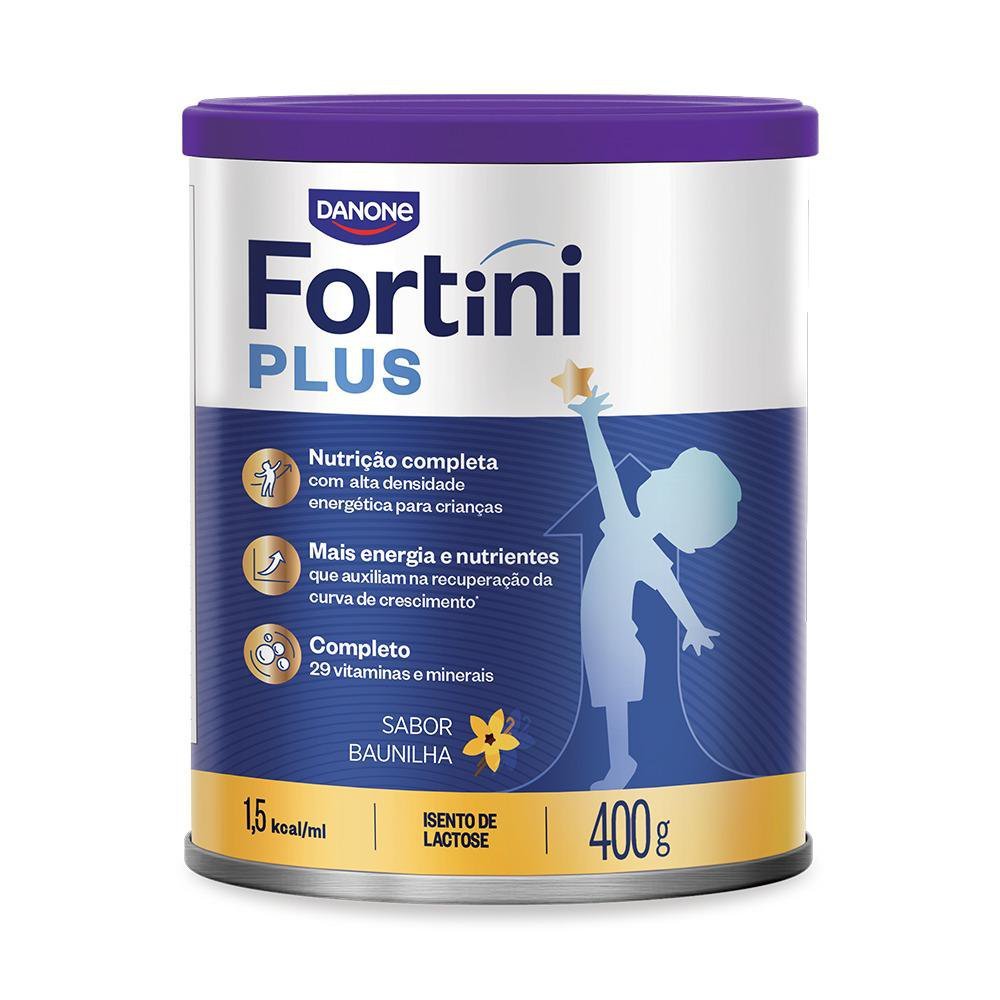 Kit 2 Fortini Plus Po Baunilha 400g Nacional — imagem 2 de 2