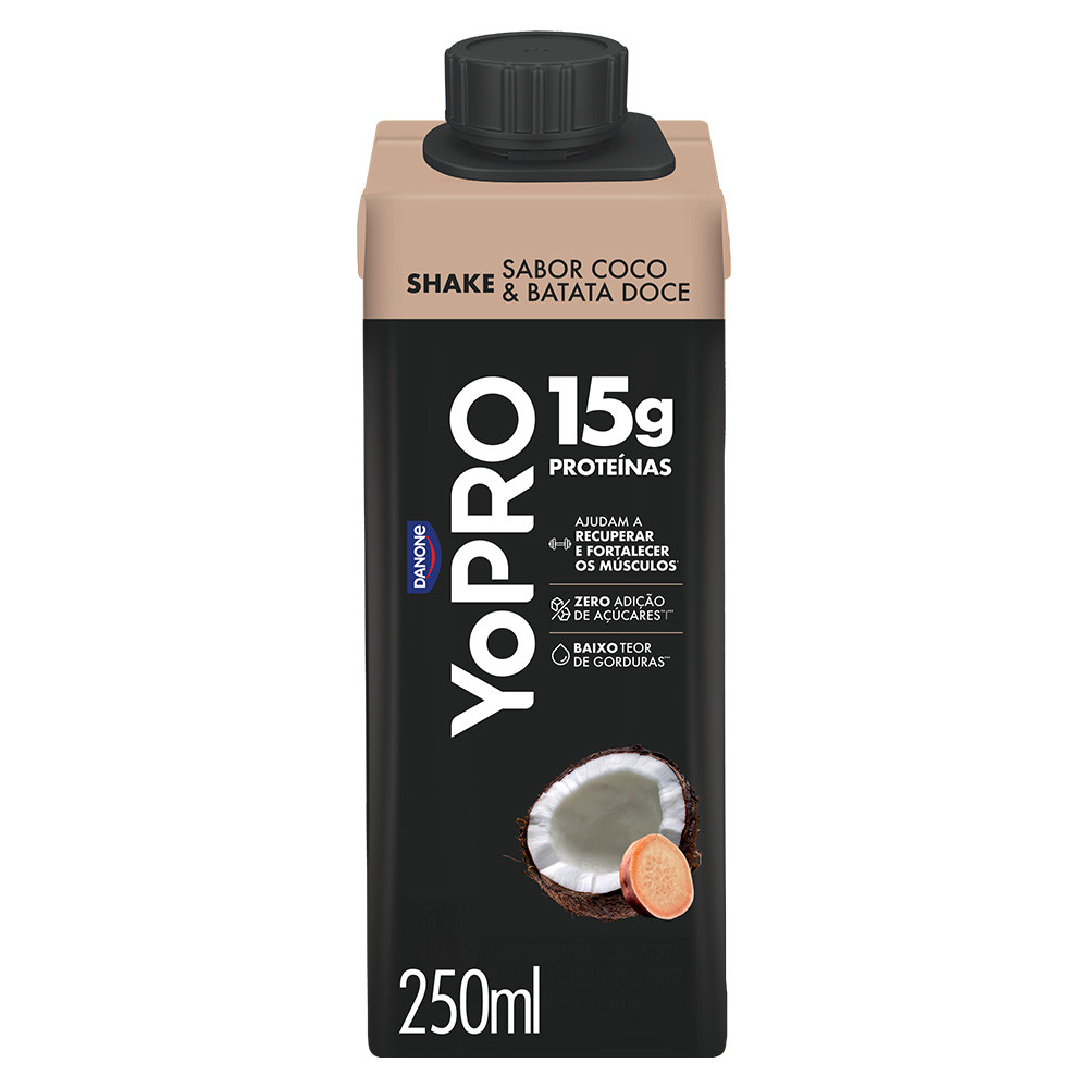 YoPRO Bebida UHT Coco com Batata-Doce 15g de proteínas 250ml em Oferta na Shopee