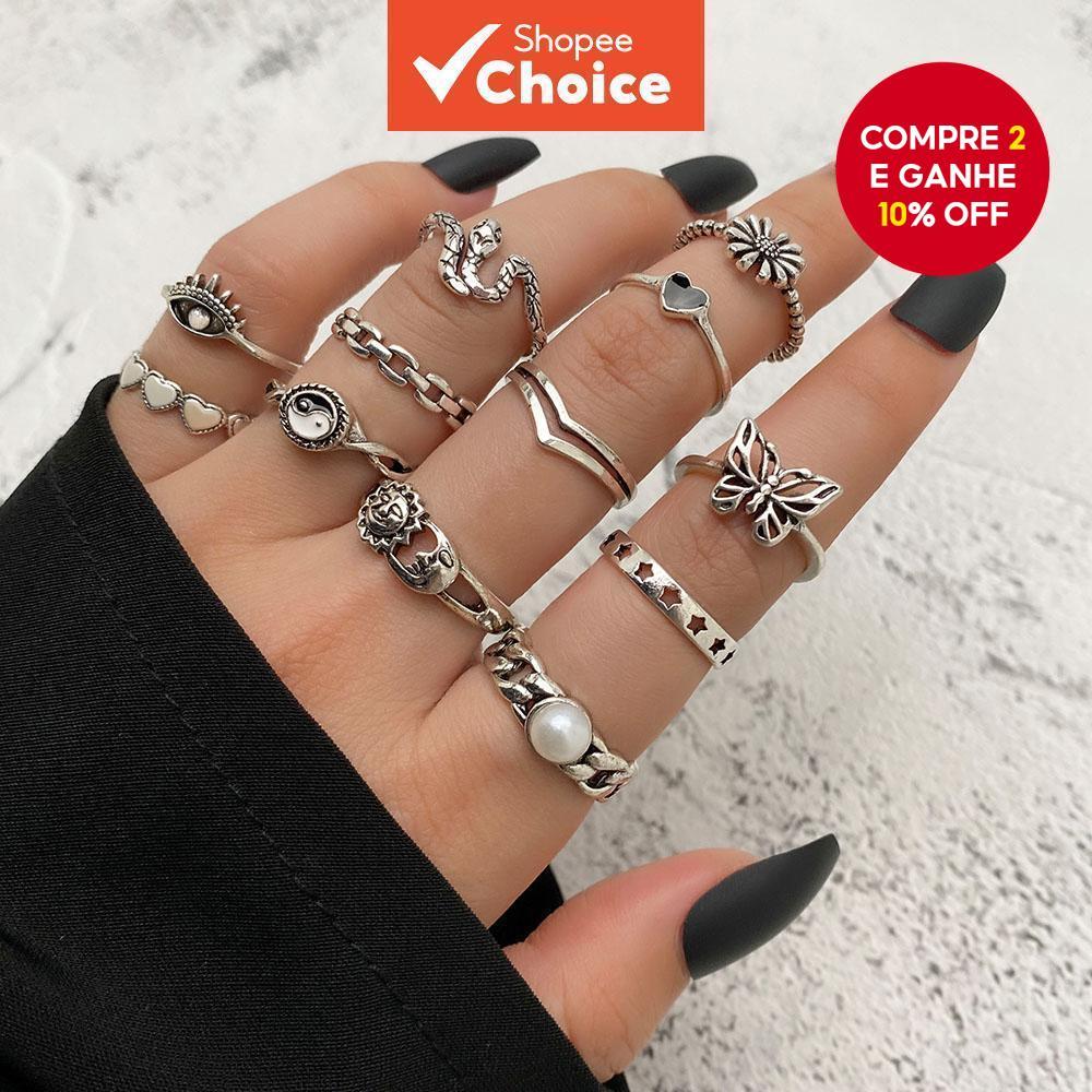 Conjunto De Pulseira E Anel De Pérola Margarida Borboleta Para Mulheres , Joias Elegantes , Presente em Oferta na Shopee