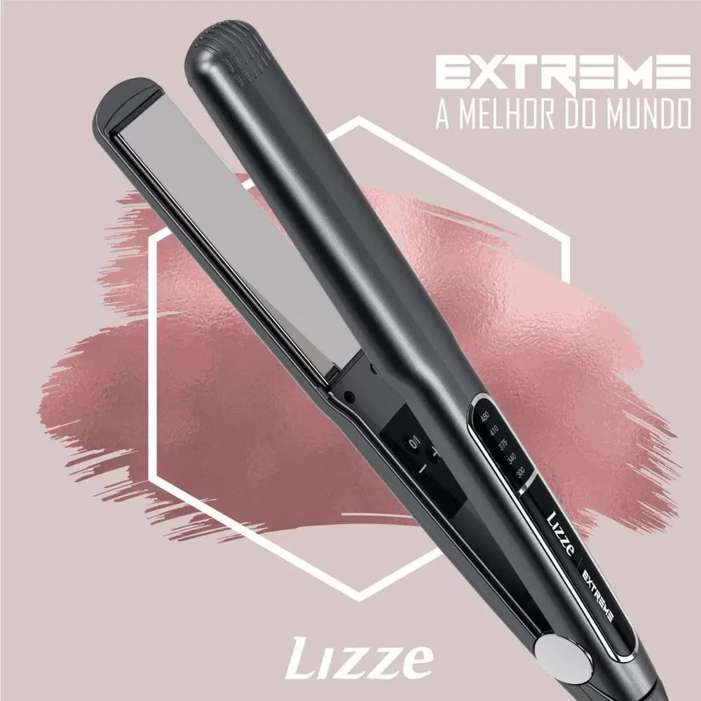 Detalhes do Prancha Profissional Lizze Extreme 250C 127V