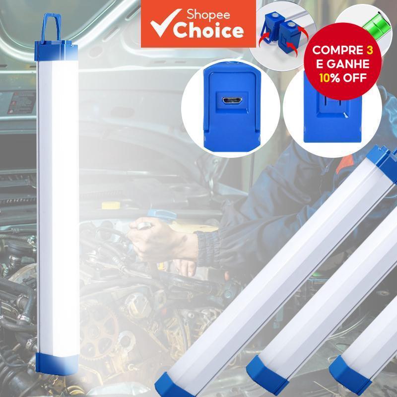 Luz USB led Tubo/Lâmpada Magnética Portátil Recarregável De Emergência Ao Ar Livre 17/32/52cm em Oferta na Shopee