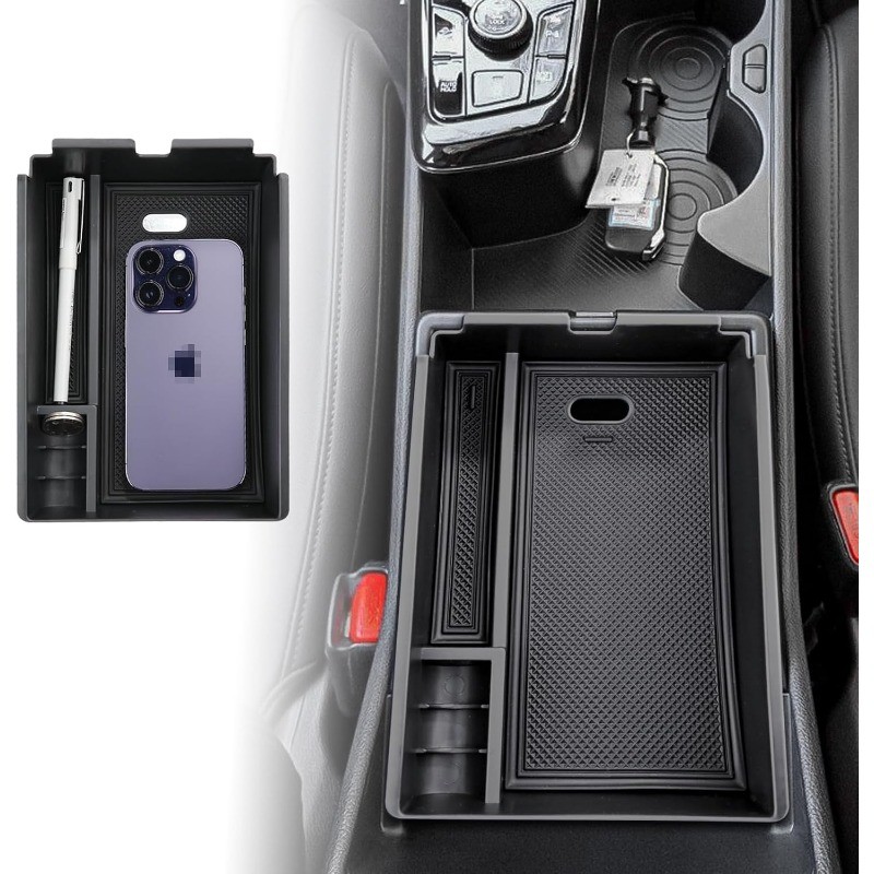 Para Kia Sportage Acessórios 2025 2024 2023 NQ5 Carro Auto Console Central Organizador Caixa De Armazenamento Braço Capa